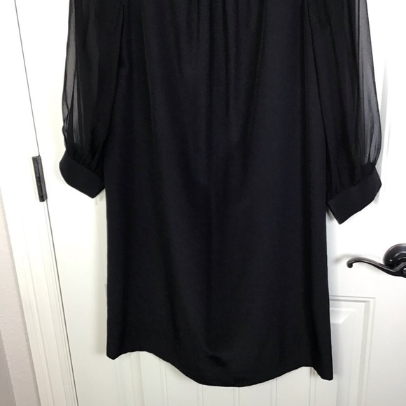 Kate Spade Silk Shift Dress in Black Size 8. - Picture 7 of 10